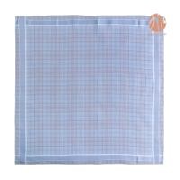ราคา ผ้าเช็ดหน้า maneecraft ผ้าเช็ดหน้าผู้ชาย ผ้า cotton handkerchief ทอลายสไตล์ญี่ปุ่น ลายสก๊อตสีฟ้า สีน้ำตาล สีเทา เนื้อดี ขนาด43x43ซม (21090605205)