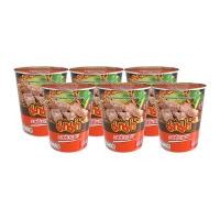 ราคา Mama Cup Instant Noodle Tom Sab 60 g x 6 มาม่าคัพ บะหมี่กึ่งสําเร็จรูป รสต้มแซ่บ 60 กรัม x 6 ถ้วย (14750343720)