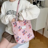 ราคา กระเป๋าผ้าลูกฟูก Keep Smilng มี4สี มีกระดุม (21013730005)