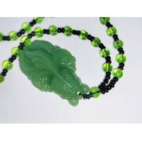 ราคา สร้อยคอเทพเจ้าไฉ่ซิงเอี้ย จี้หยกสไตล์จีน จี้หยกปี่เซียะ สร้อยคอหยก สร้อยหยก สร้อยหิน แฟชั่น หยกสีเขียว มังกร กิเลน (19989959685)