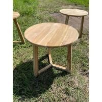 ราคา Sukthongแพร่ โต๊ะข้างไม้สัก 60x60สูง60 ซม โต๊ะข้างโมเดิร์น โต๊ะวางของ โต๊ะข้างเตียง โต๊ะกาแฟ โต๊ะกลมรุ่นขาแฉก งานไม้ดิบ สีไม้สักเก่า (20140011213)