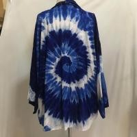ราคา เสื้อคลุมยูกาตะ เสื้อมัดย้อม ผ้าสปัน สีคราม สีพาสเทล ไซด์ใหญ่ ใส่เที่ยว พร้อมส่ง (21127771202)