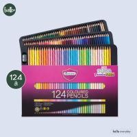 ราคา Master Art มาสเตอร์อาร์ต ดินสอสีไม้มาสเตอร์อาร์ต แท่งยาว Premium Grade 124 สี (21070275208)