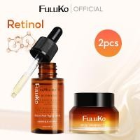 ราคา FULUKO 0 4 Retinol Anti Aging 2 piece Set cream 30g serum 37ml (21258672153)
