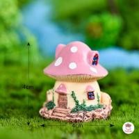 ราคา บ้านเห็ดหรรษา ตุ๊กตาจิ๋ว โมเดลจิ๋ว แต่งสวน (20712464309)