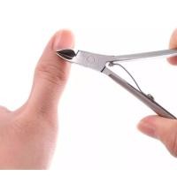 ราคา Trim nail trimmer กรรไกรตัดหนัง กรรไกรตัดเล็บ สแตนเลส ปลายโค้งแหลม ตัวใหญ่ ตัดเล็บขบฝังลึก กรรไกรตัดหนังเล็บ กรรไกรตัดเล็บขบ สแตนเลส T1628 (9372754644)