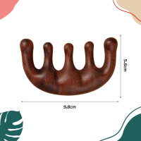 ราคา หวีไม้จันทน์ อเนกประสงค์ หวีนวด นวดศีรษะ (20998611899)