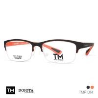 ราคา กรอบแว่นตาน้ำหนักเบา ครึ่งเฟรม Toni Morgan รุ่น TMR1014 สีดำ ส้ม ยืดหยุ่นได้ (790102916)