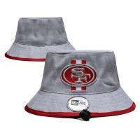 ราคา NFL San Francisco 49ers Adjustable Flat Cap Outdoor Sports Hats Bucket Hats Cap Men (17675232698)
