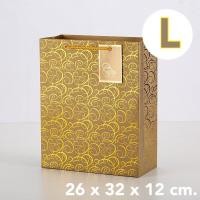 ราคา ส่งทันที ถุงลายไทย ใบละ 35 บาท ถุงของขวัญ ถุงสวยงาม ถุงกระดาษทรงกล่อง ถุงกระดาษ ถุงลายไทย (16830128554)