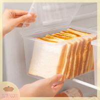 ราคา LECHU กล่องใส่ขนมปังกล่องใสพร้อมฝาปิดภาชนะใส่เค้กขนมปังกล่องเก็บขนมปังเครื่องมือภายในบ้าน (20882063285)