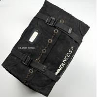 ราคา กระเป๋าถือเดินทาง Vintage 1960s Tecnotex Genuine Issue Military Gear Bag สีดำ ใบใหญ่ วัสดุผ้าแคนวาส กันน้ำ100 งานเก่า วินเทจ (20430565284)
