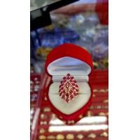 ราคา แหวนเศษนาคหัวทับทิมหน้าข้าวหลามตัด (20775941669)