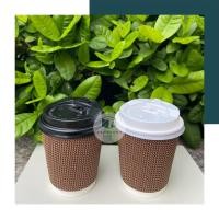 ราคา แก้วกระดาษ 25ใบพร้อมฝา 8oz Doublewall 2ชั้น แก้วกาแฟกระดาษ แก้วกาแฟร้อน8oz แก้วกระดาษ8ออนซ์ แก้วพร้อมฝา ฝาขาว ดำ (18218790293)