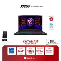 ราคา MSI NOTEBOOK Katana 17 B13VFK 1008TH 17 3 Intel Core i7 13620H RTX 4050 16GB DDR5 512GB NVMe PCIe SSD Gen4 Windows 11 Home Microsoft Office Home and Student 2021 โน้ตบุ๊ก (21323086273)