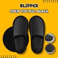 ราคา รองเท้าใส่ในบ้าน รองเท้าหัวเปิด สลิปเปอร์เกรดโรงแรม สลิปเปอร์หนังเทียม PVC น้ำหนักเบา ฟองน้ำนุ่มสบาย พื้นกันลื่น (18440906090)