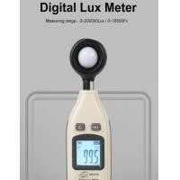 ราคา BENETECH GM1010 Digital Lux Light Meter Luminometer Luxmeter Photometer 0 200000Lux Factories offices roads homes (20900538734)