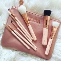 ราคา BKK BEAUTY แปรงแต่งหน้า ZOEVA 8PCS Cosmetic Brushes Foundation Brush BROWN PINK เซตแปรงแต่งหน้า zoeva แปรง แต่งหน้า ขนนุ่ม เกรดพรีเมียม เซตแปรง bkkhome (17655003055)