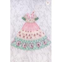 ราคา ควรเผื่อ 1ไซส์ Mariadiamond สีชมพูครีมเขียว Ar Lua Vintage Dress เดรสเข้ารูปพิมพ์ลายเเมว เดรสยาวปกเชิ้ตเเต่งระบาย เเขนสั้นเเต่งระบาย ผ้าชีฟองพิมพ์ลาย ซิปหลัง สีพาสเทล เดรสซัมเมอร์ (21378077089)