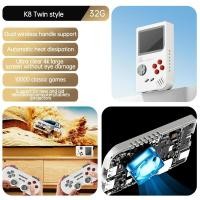 ราคา เครื่องเกม K8ระบบเดียว PSP แบบโอเพนซอร์สเครื่องเล่นคู่3D ขนาดใหญ่เทียบกับ4K อาร์เคดไร้สายความเย็น2 4G ของขวัญลมเย็น (21341870797)