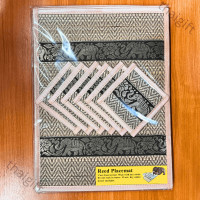 ราคา แผ่นรองจาน รองแก้วน้ำ ที่รองจาน ที่รองแก้ว แบบ 6 ที่ ทำจากเสื่อกก ทำความสะอาดได้ ของแต่งบ้าน ราคาถูก (19646166390)