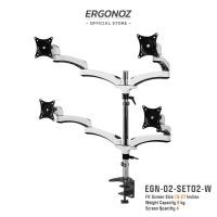 ราคา ERGONOZ ขาตั้งจอคอม แขนจับจอ ขาตั้งจอ ขาตั้งจอคอมพิวเตอร์ Monitor Arm DIY รุ่น EGN 02 SET02 (21273610659)