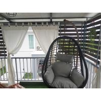 ราคา ผ้าม่านผ้าฝ้าย คอกระเช้า สีขาว แบบกระดุมถอดแกะได้ ผ้าม่านมินิมอล ผ้าม่านสีขาว ผ้าม่านวินเทจ (9394498930)