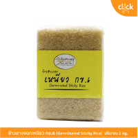 ราคา ข้าวฮางจากข้าวเหนียว กข 6 ข้าวสารเหนียว สะอาดปลอดภัย น้ำหนักแพ็คละ 1 กก (9031488769)