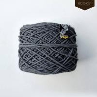 ราคา เชือกฟอกนิ่ม 4Ply โทนขาว ครีม เทา ดำ เชือกฟอก สำหรับถักกระเป๋า หมวก งานอยู่ทรง I ไหมพรมฟ้ามุ่ย Fahmui Yarn (19545216673)
