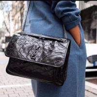 ราคา SALE กระเป๋าสะพายข้าง SL niki อริ 1 ต่อ 1 สลับแท้ หนังแท้ แสตมป์ครบอุปกรณ์ครบพร้อมส่ง (20906365785)