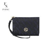ราคา FN BAG NEW CLASSIC 6 KIMBER กระเป๋าสตางค์พับกลาง กระเป๋าสตางค์ 3 พับ Wallet 1308 24081 (21194203925)