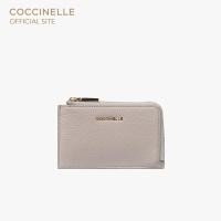 ราคา COCCINELLE กระเป๋าใส่การ์ด รุ่น METALLIC สี LIGHT GREY (21008334318)