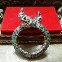 ราคา กำไลพญานาค พลอยเขียวมรกต ส่งด่วน (3012794769)