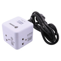 ราคา Home Cool ปลั๊กไฟ ปลั๊ก ไฟ 3 ตา แท้ ปลั้กไฟมาตรฐาน Toshino รุ่น CU 42 ขนาด 2 เมตร ปลักไฟ มอก แท้ ปลั๊กไฟต่อพ่วง ปลั๊กพ่วง ปลั๊กไฟ 3 ตา ปลั้กไฟเสียบไฟ ปลักไฟ3ตา แบบดีๆ ปลั๊กไฟอย่างดี ปลั๊กไฟตัวเมีย รับ