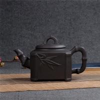 ราคา กาน้ำชากาน้ำทรายสีม่วงกาน้ำใบไม้ไม้ไผ่ไซส์ใหญ่กาน้ำชาผูเอ่อร์กาน้ำชาดำดินสีม่วงกาน้ำชาไม้ไผ่แบบโบราณความจุขนาดใหญ่ (19938207972)