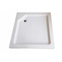 ราคา Aomshopถาดรองอาบน้ำสีเหลี่ยมพร้อมสะดือท่อน้ำทิ้ง รุ่น 3011 ขนาด 90x90x15 ซม (17213668124)
