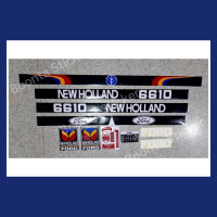 ราคา สติ๊กเกอร์ติดรถไถฟอร์ดรุ่น 6610 4 สี ford newholland 6610 งานสกรีน สีสวย ติดทน งานละเอียด (15397204047)
