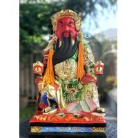 ราคา กวนอู กวนกง เฮียบเที้ยนไต่เต่ งานไม้หอมแกะเกรดเอ นำเข้าจากจีนขนาดความสูง 12นิ้ว (21043623502)