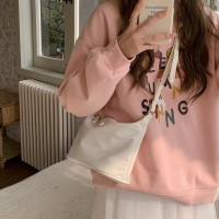 ราคา พร้อมส่งจากไทย กระเป๋าผ้าไนลอนสะพายไหล่สีพาสเทลทรงสวย I066 (20633606732)