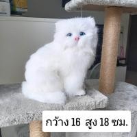 ราคา พร้อมส่งจากไทย ตุ๊กตาแมว ตุ๊กตาหมา น้องแมวเกาะขอบโต๊ะ น้องหมาแมวเหมือนจริง ตุ๊กตา (18641931250)