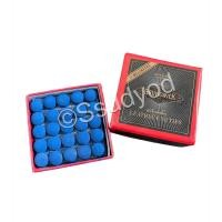 ราคา หัวคิว Brunswick Leather cue tips MADE IN USA ขนาด 10 mm 1 กล่อง 50 หัว (20386956457)