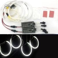 ราคา 4 131มม สีขาว CCFL LED Angel Eyes Halo แหวนไฟหน้าสำหรับ BMW E36 E46 E39 E38 (14953821107)