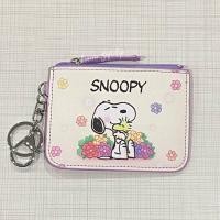 ราคา พร้อมส่ง ที่ใส่บัตร ใส่เหรียญ PU พร้อมขอเกี่ยว Snoopy ลายการ์ตูน (10062374466)