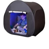 ราคา autistic Children calm down pop up tent small folding sensory blackout tent (19227312712)