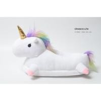 ราคา ส่งเร็วพิเศษ รองเท้าใส่ในบ้าน รูปตัวม้ายูนิคอร์น Unicorn D888 (8352119478)