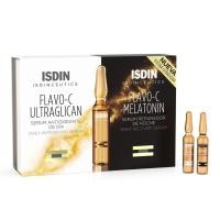ราคา ISDIN CEUTICS FLAVO C DAY NIGHT อิสดิน เซวติคส์ ฟลาโว ซี เดย์ครีม ไนท์ครีม เซรั่ม บำรุงผิวหน้า 20x2ml (19649514335)