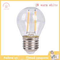 ราคา SHZTGM หลอดไฟ LED Spotlight 2W 4W 6W E27 cob candle Flame TIP G45 filament Glass Lamp (20880793203)