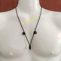 ราคา สร้อยคอเชือกร่มนอกสีดำ เส้นขนาด2มิล งานถัก3ห่วง ห่วงหน้างานถักปลายแนวตั้งห้อยพระได้3องค์ งานแฮนเมด กรุณากดเลือกขนาดก่่อนกดสั่งซื้อ (16999134563)