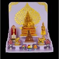 ราคา หิ้งพระ หิ้งพระติดผนัง พระพิฆเนศ ท้าวเวสสุวรรณ หิ้งไอ้ไข่ ต้นโพเรียกทรัพย์ หิ้งพระราหู ชั้นวางพระ หิ้งสีขาว หิ้งคอนโดH1 (11637980831)