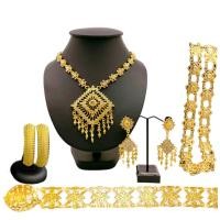 ราคา Vintage Jewelry ชุดเครื่องประดับไทย สร้อยคอ ต่างหูคลิป เข็มขัดหัวเข็มขัด สร้อยสังวาลย์ (16859465581)